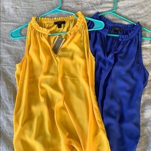 J crew sleeveless tops - sold together
